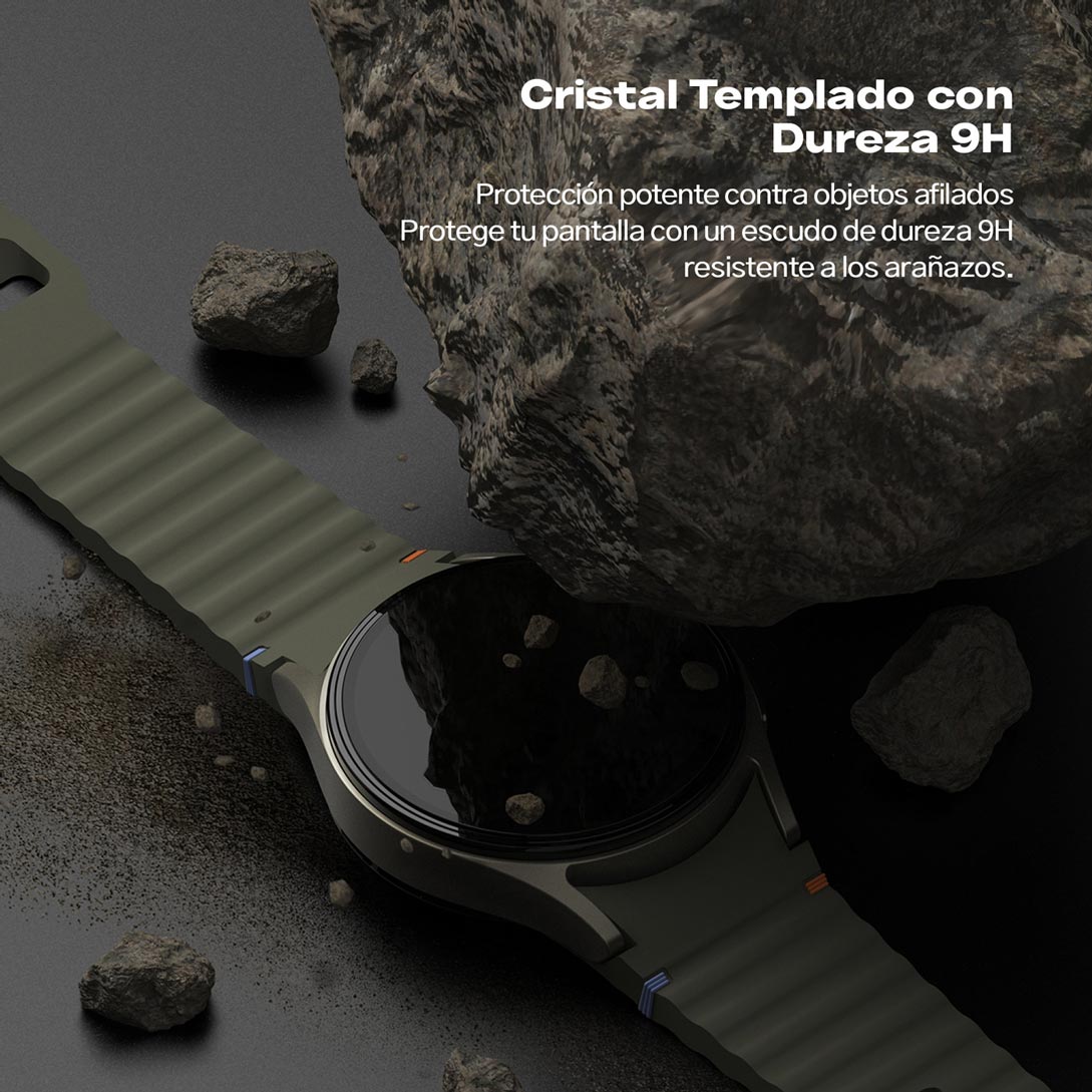 Case Ringke Slim + Protector de Pantalla Vidrio Galaxy Watch 7 (44mm)