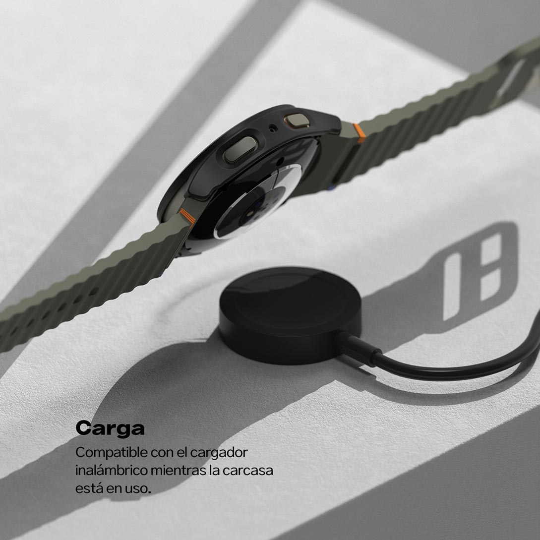 Case Ringke Slim + Protector de Pantalla Vidrio Galaxy Watch 7 (44mm)