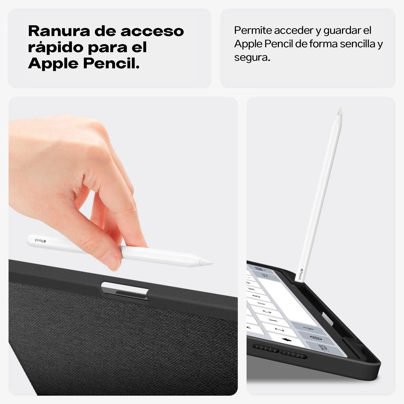 Case Spigen Urban Fit Smart iPad Air 11" M3 (2025) / M2 (2024) / 10.9" (5th y 4th gen)
