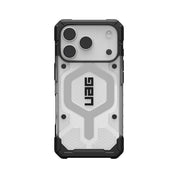 Case UAG Pathfinder Clear iPhone 17 Pro (MagSafe) - Ice/silver