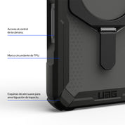 Case UAG Plasma XTE iPhone 17 (MagSafe) - Black / Orange