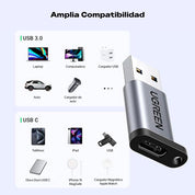 Adaptador UGREEN USB-C a USB-A 3.0