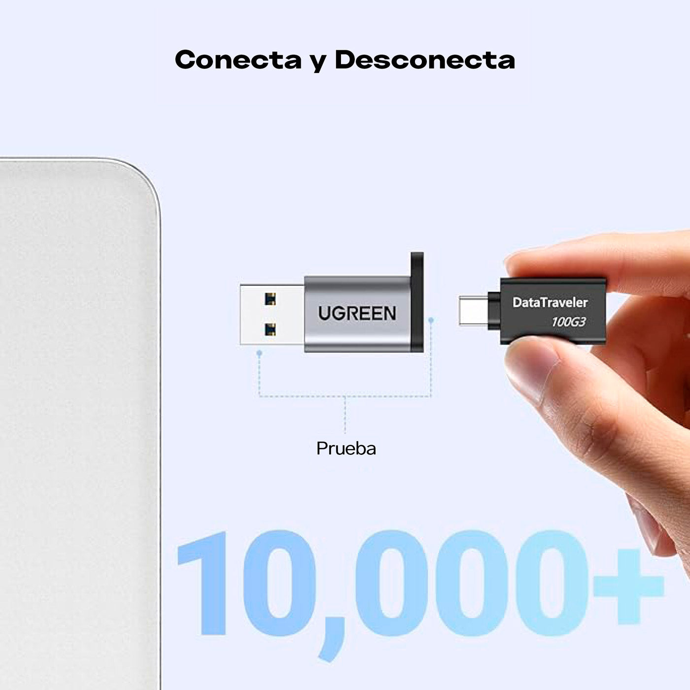 Adaptador UGREEN USB-C a USB-A 3.0