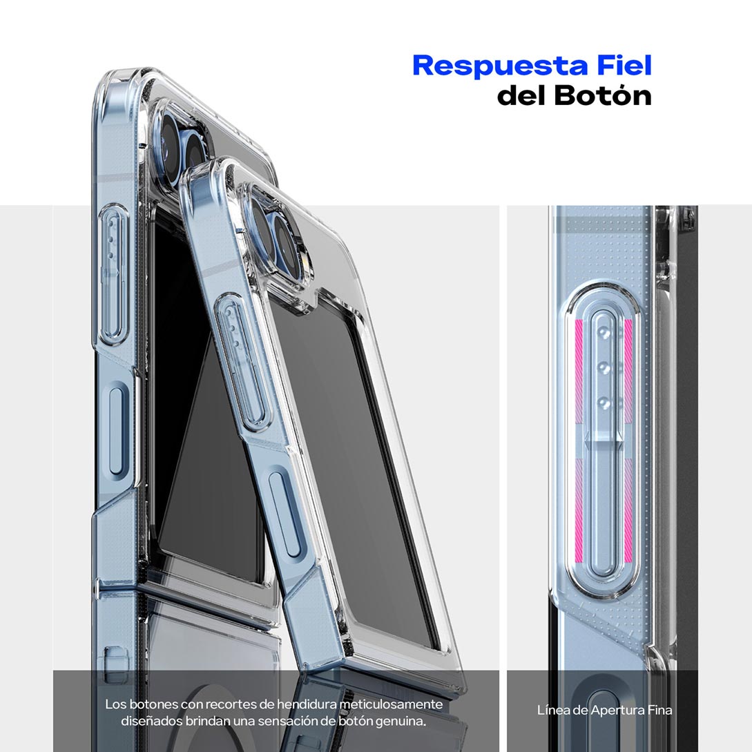 Case Ringke Fusion Magnetic Galaxy Z Flip6 (MagSafe) - Clear