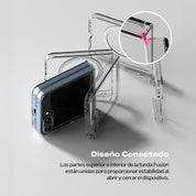 Case Ringke Fusion Magnetic Galaxy Z Flip6 (MagSafe) - Clear