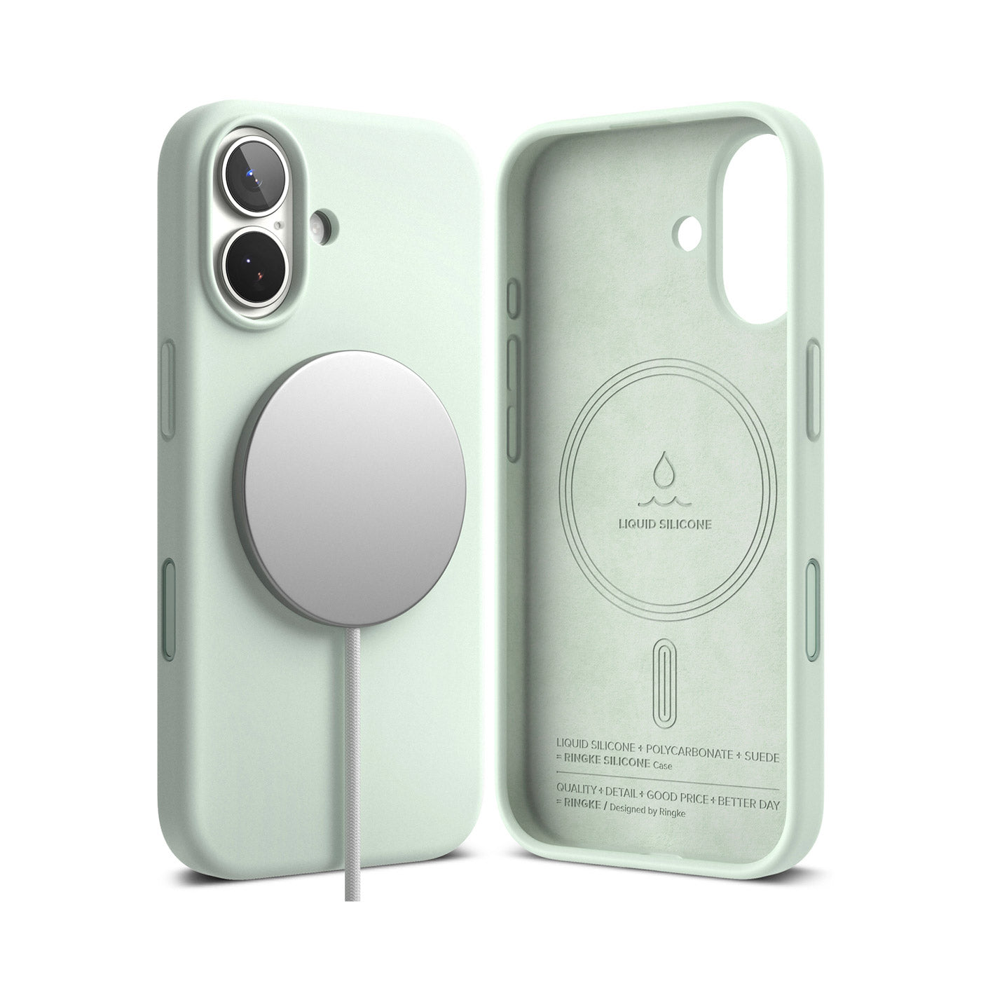 Case Ringke Silicone Magnetic iPhone 17 (MagSafe)