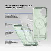 Case Ringke Silicone Magnetic iPhone 17 (MagSafe)