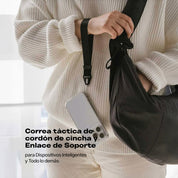 Correa Ringke Hand Strap - Lettering Black 2