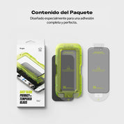 Protector de Pantalla Vidrio Ringke Easy Slide Anti-espía iPhone 17 (Instalador) 2 UND