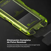 Protector de Pantalla Vidrio Ringke Easy Slide Anti-espía iPhone 17 (Instalador) 2 UND