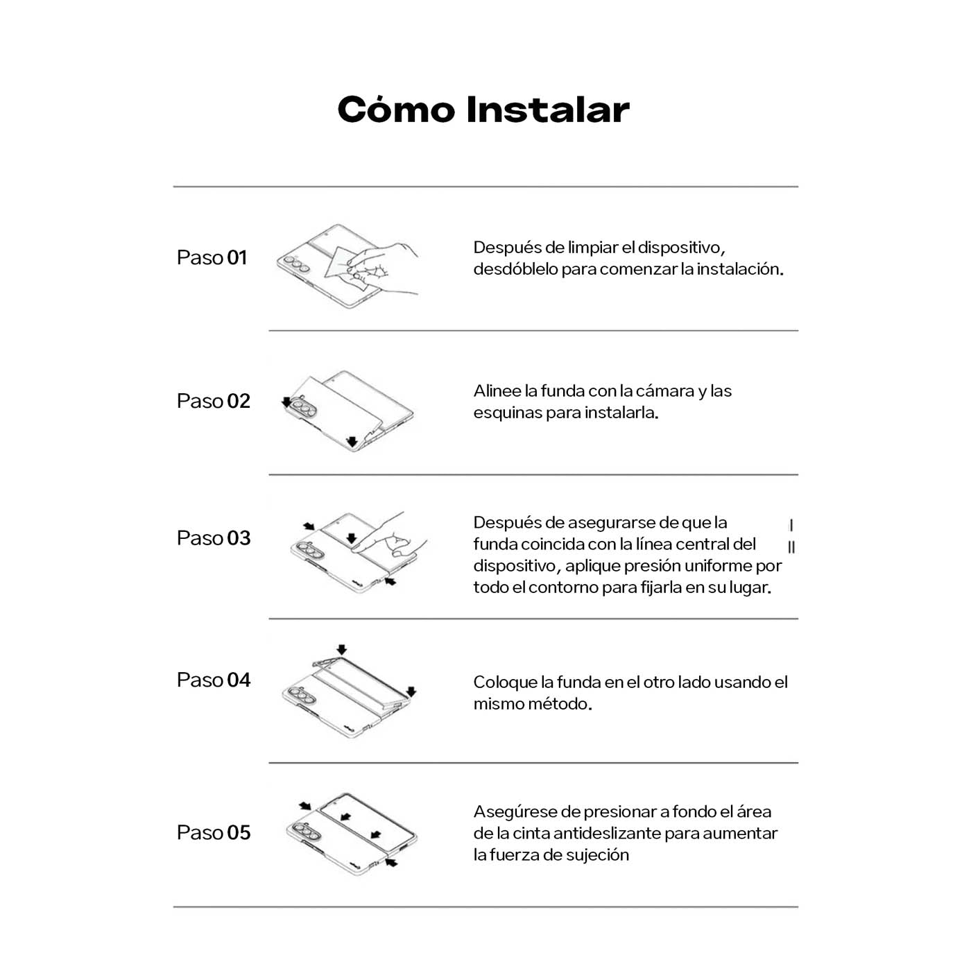 Case Ringke Slim Galaxy Z Fold6 - Black