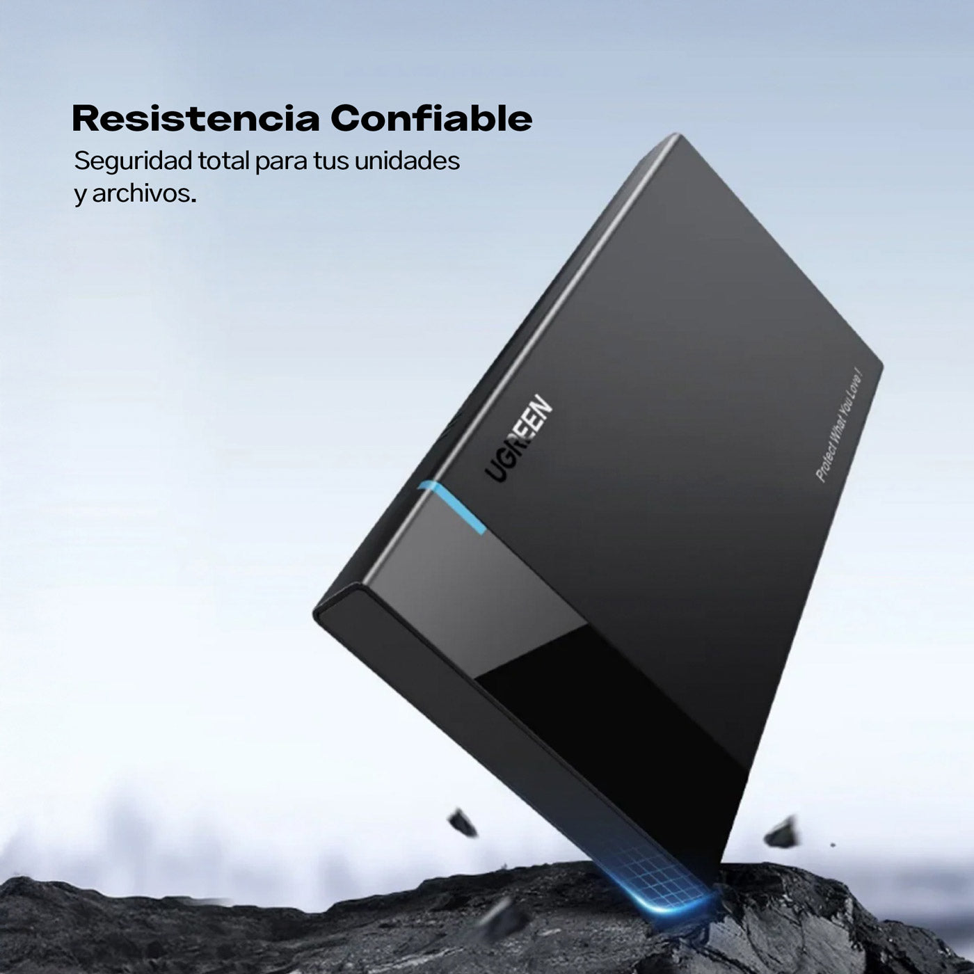 Case Externo UGREEN para HDD/SSD 2.5” SATA USB 3.0