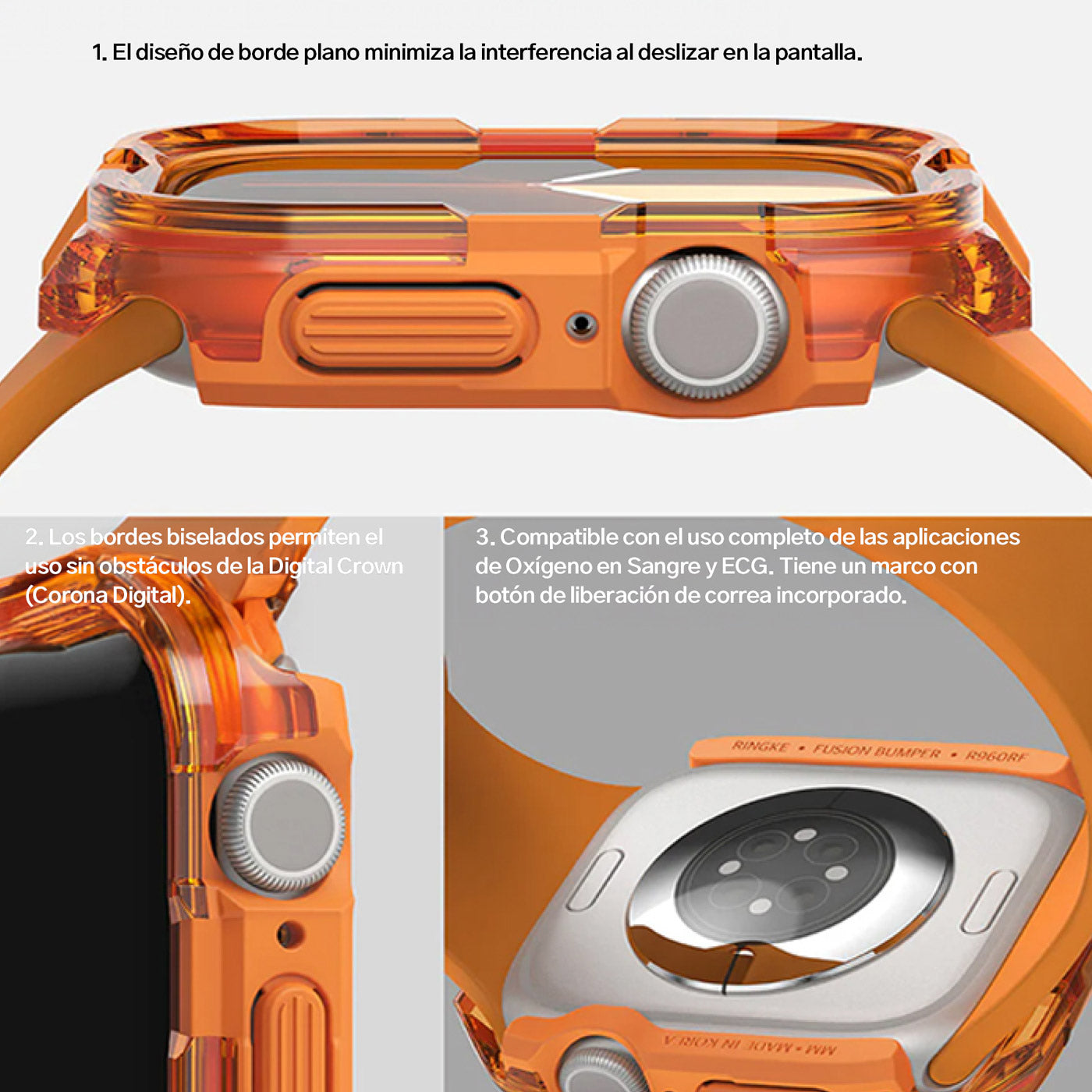Case Ringke Fusion Bumper Apple Watch 46MM Serie 10/11