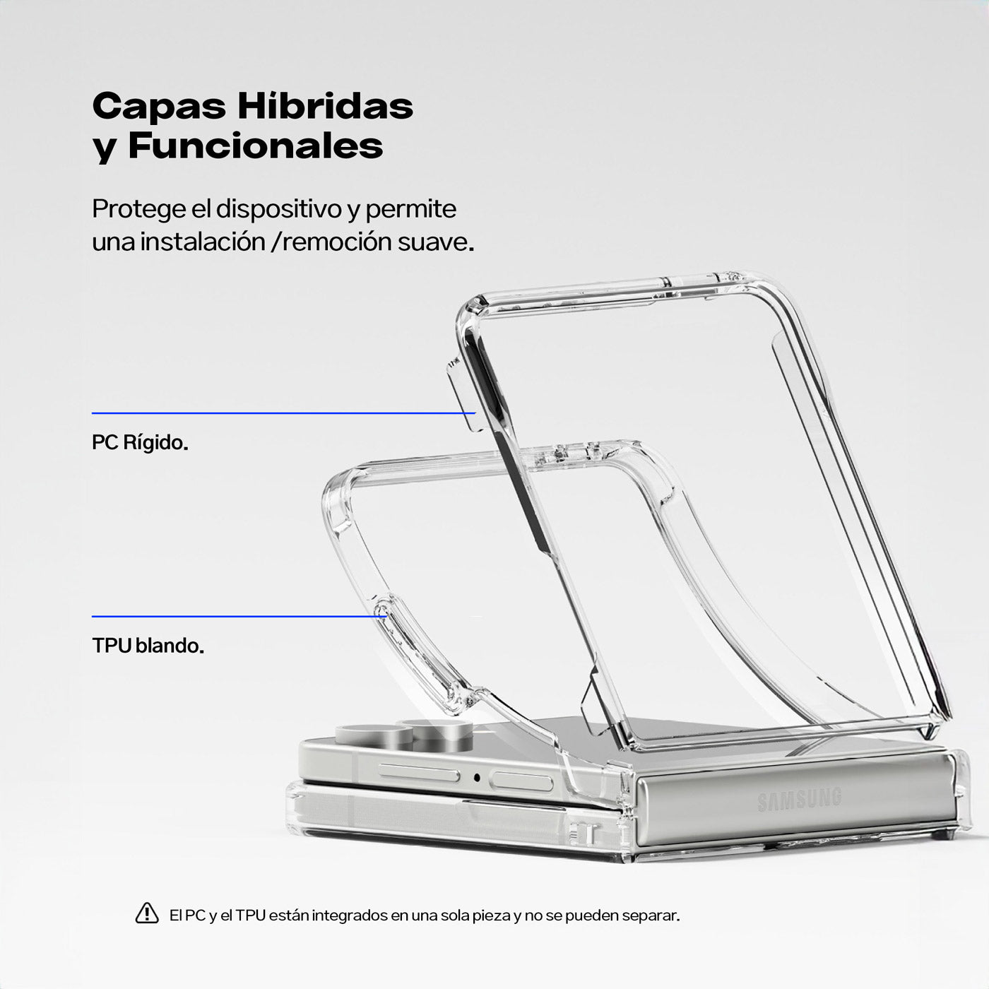 Case Ringke Fusion Design Galaxy Z Flip 7