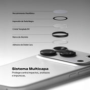 Protector de Cámara Ringke Lens Frame iPhone 17 Pro Max / iPhone 17 Pro (2 Pack)