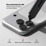 Protector de Cámara Ringke Lens Frame iPhone 17 Pro Max / iPhone 17 Pro (2 Pack)