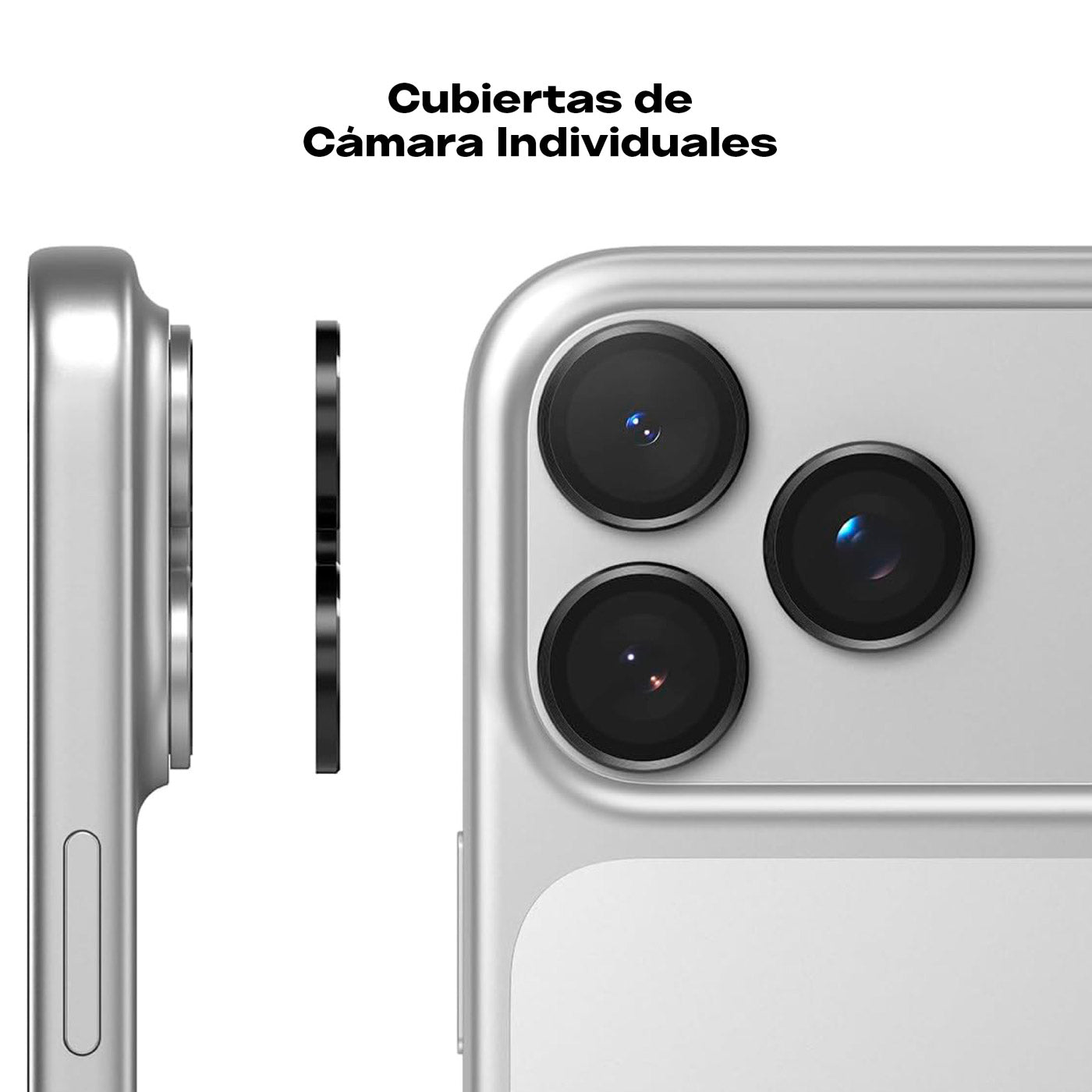 Protector de Cámara Ringke Lens Frame iPhone 17 Pro Max / iPhone 17 Pro (2 Pack)