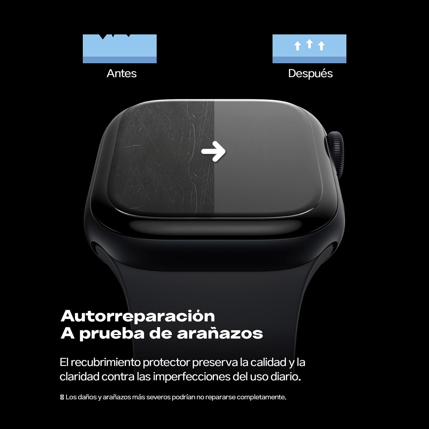 Protector de pantalla Ringke Dual Easy Film Apple Watch 46mm Serie 10 (3 UND)