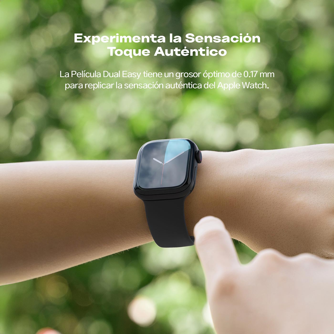 Protector de pantalla Ringke Dual Easy Film Apple Watch 46mm Serie 10 (3 UND)
