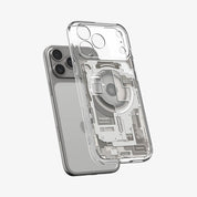 Case Spigen Ultra Hybrid Zero One Mag Fit iPhone 17 Pro Max (MagSafe) - Natural Titanium