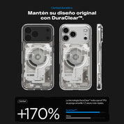 Case Spigen Ultra Hybrid Zero One Mag Fit iPhone 17 Pro Max (MagSafe) - Natural Titanium