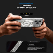 Case Spigen Ultra Hybrid Zero One Mag Fit iPhone 17 Pro Max (MagSafe) - Natural Titanium