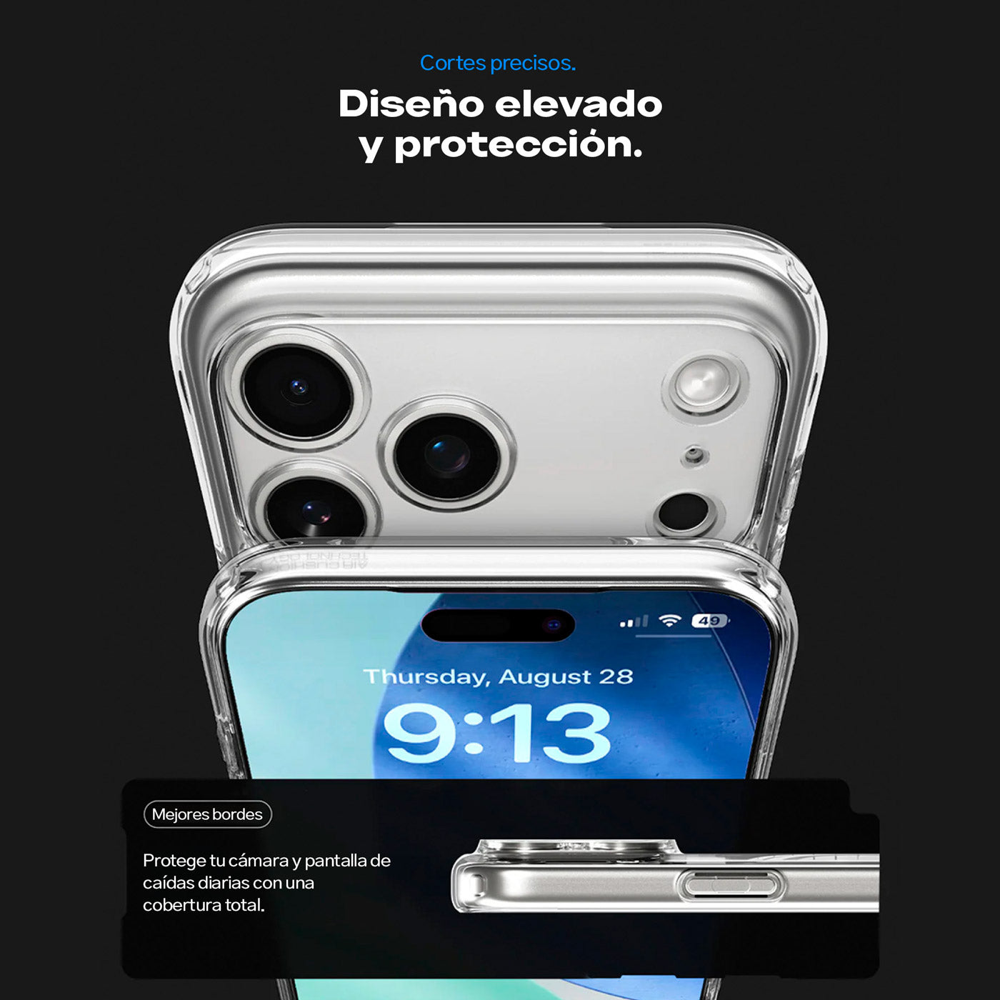 Case Spigen Ultra Hybrid Zero One Mag Fit iPhone 17 Pro Max (MagSafe) - Natural Titanium