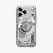 Case Spigen Ultra Hybrid Zero One Mag Fit iPhone 17 Pro Max (MagSafe) - Natural Titanium
