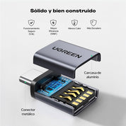 Adaptadores UGREEN USB-A a USB-C (Pack x2)