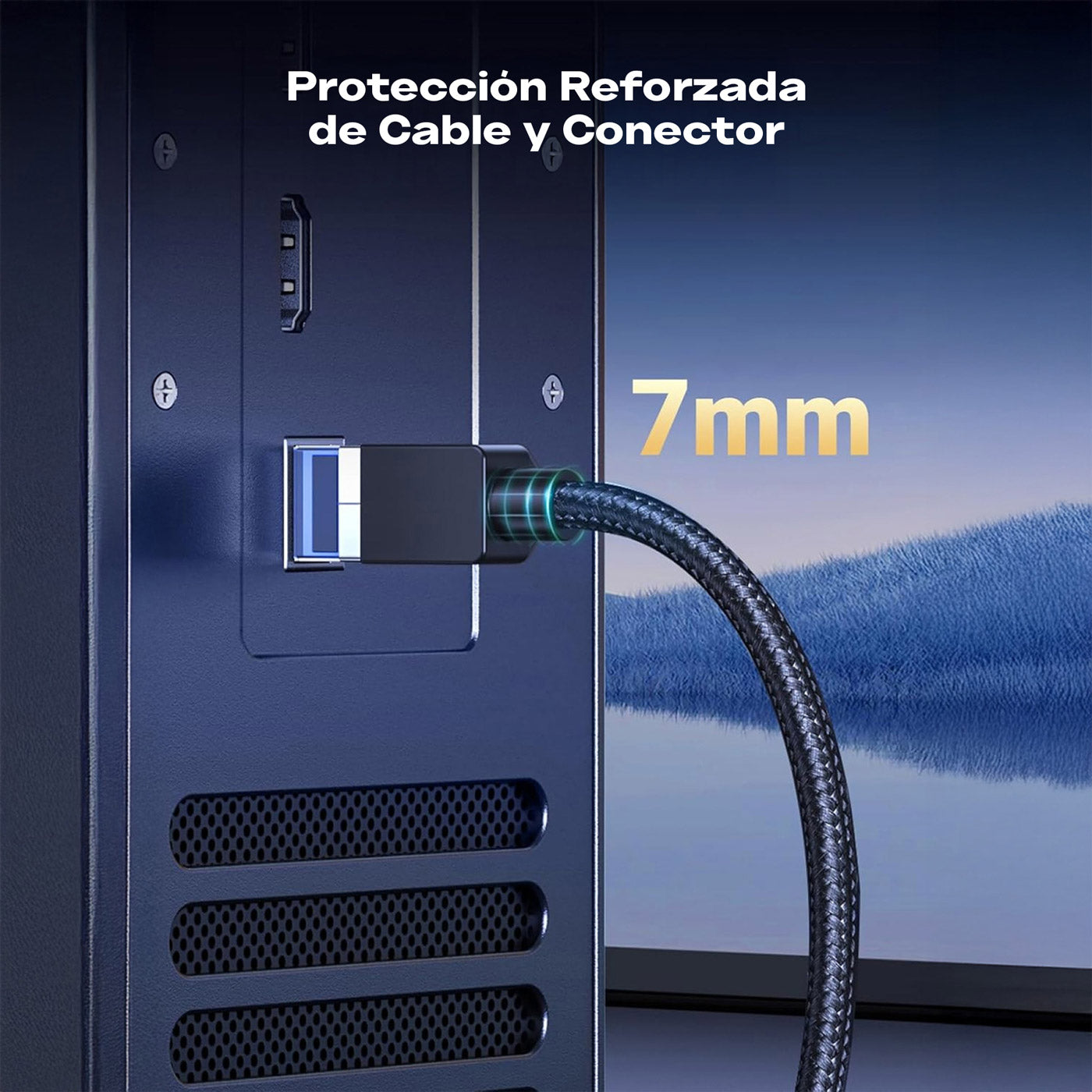 Cable de Red UGREEN UTP Cat8 RJ45 40 Gbps (2 metros) - 80431