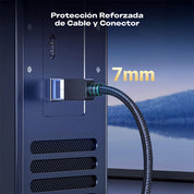 Cable de Red UGREEN UTP Cat8 RJ45 40 Gbps (2 metros) - 80431