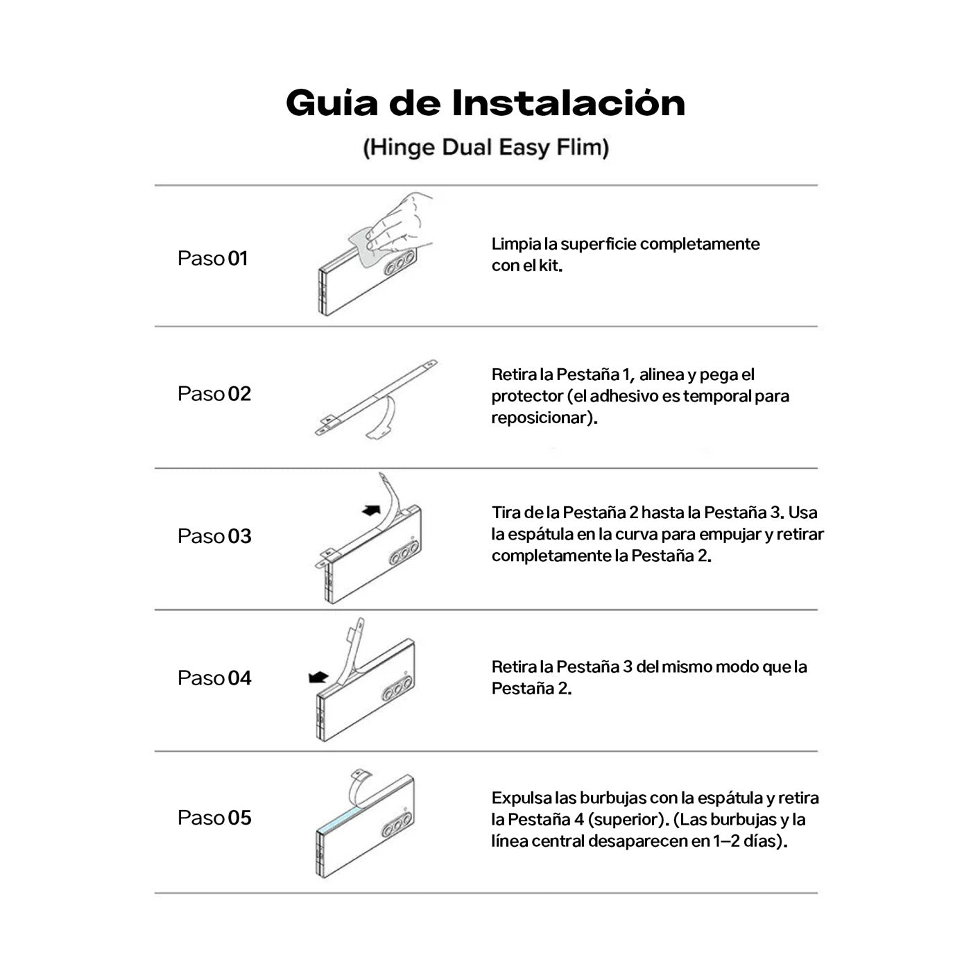 Pack Protector de pantalla Ringke 3 en 1 Galaxy Z Fold6