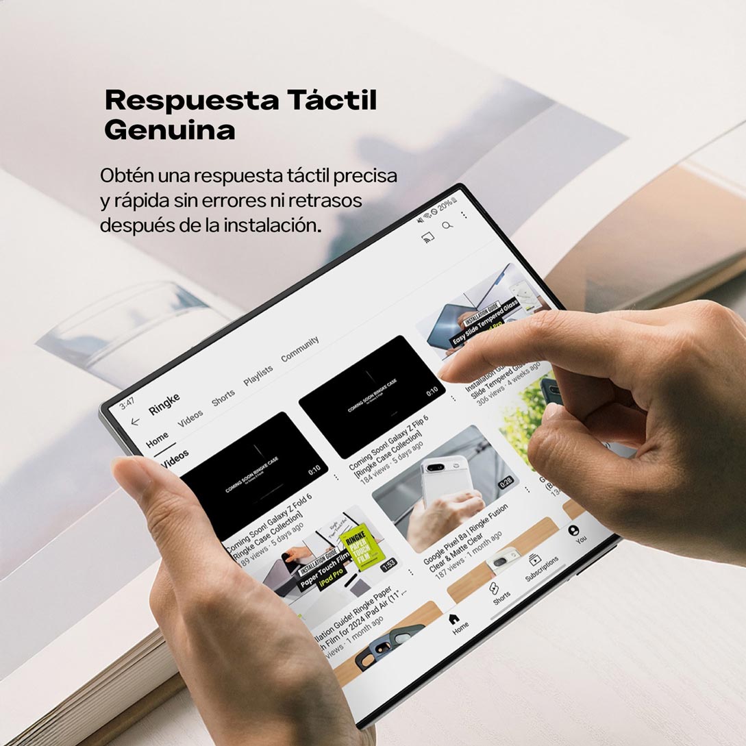 Pack Protector de pantalla Ringke 3 en 1 Galaxy Z Fold6