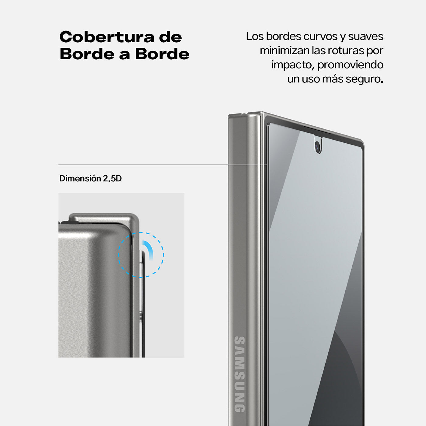 Pack Protector de pantalla Ringke 3 en 1 Galaxy Z Fold6