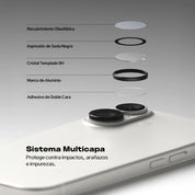 Protector de Cámara Ringke Lens Frame iPhone 17 / iPhone 7 / (2 Pack)