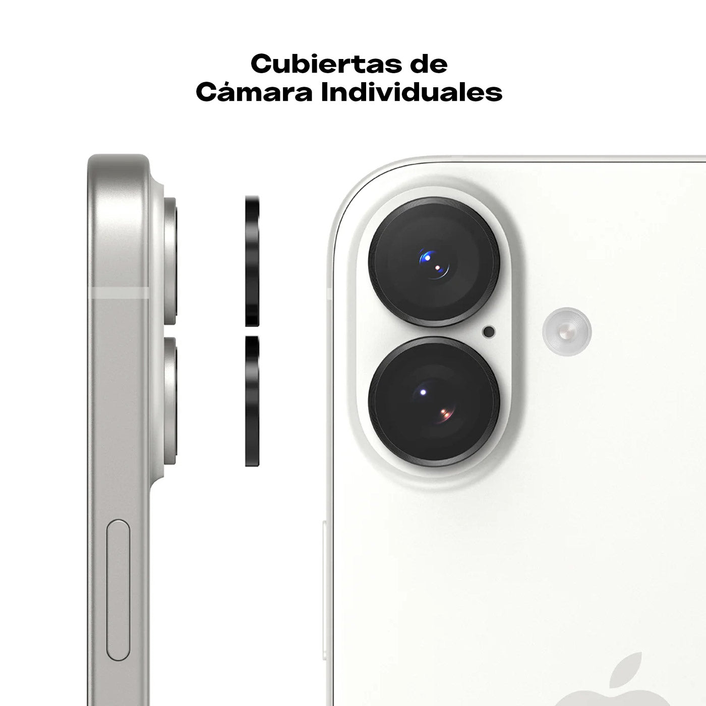 Protector de Cámara Ringke Lens Frame iPhone 17 / iPhone 7 / (2 Pack)