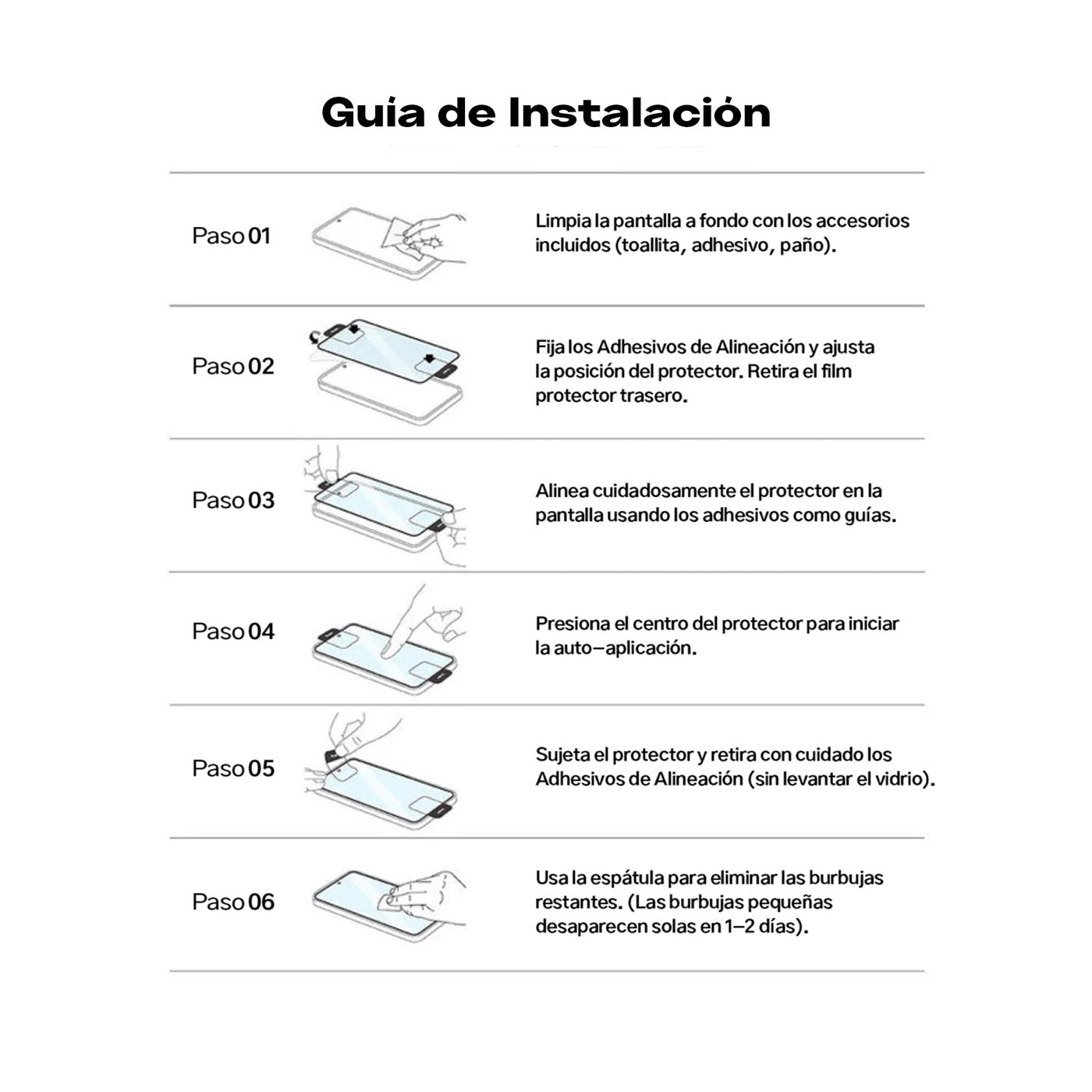 Vidrio Display Ringke Galaxy Z Flip6 / Z Flip 5 (Contiene 2 Unidades)