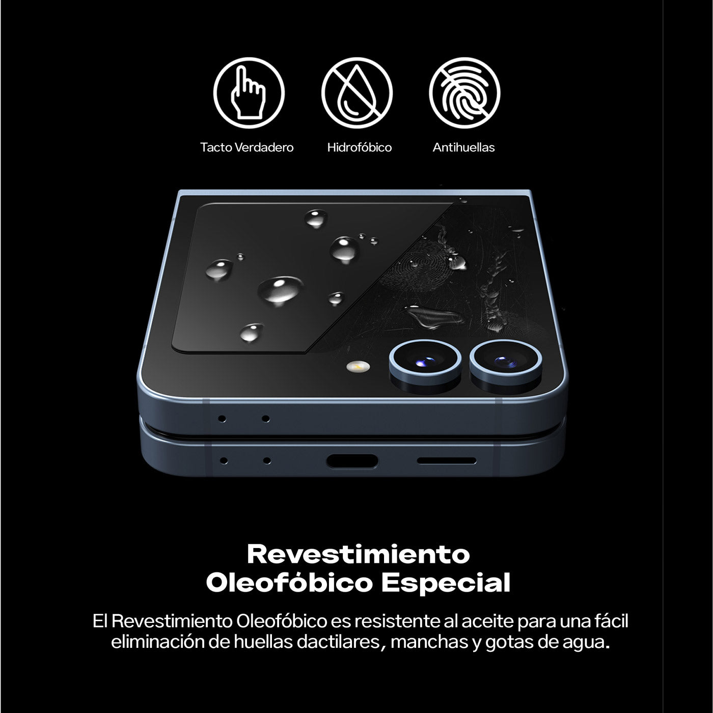 Vidrio Display Ringke Galaxy Z Flip6 / Z Flip 5 (Contiene 2 Unidades)