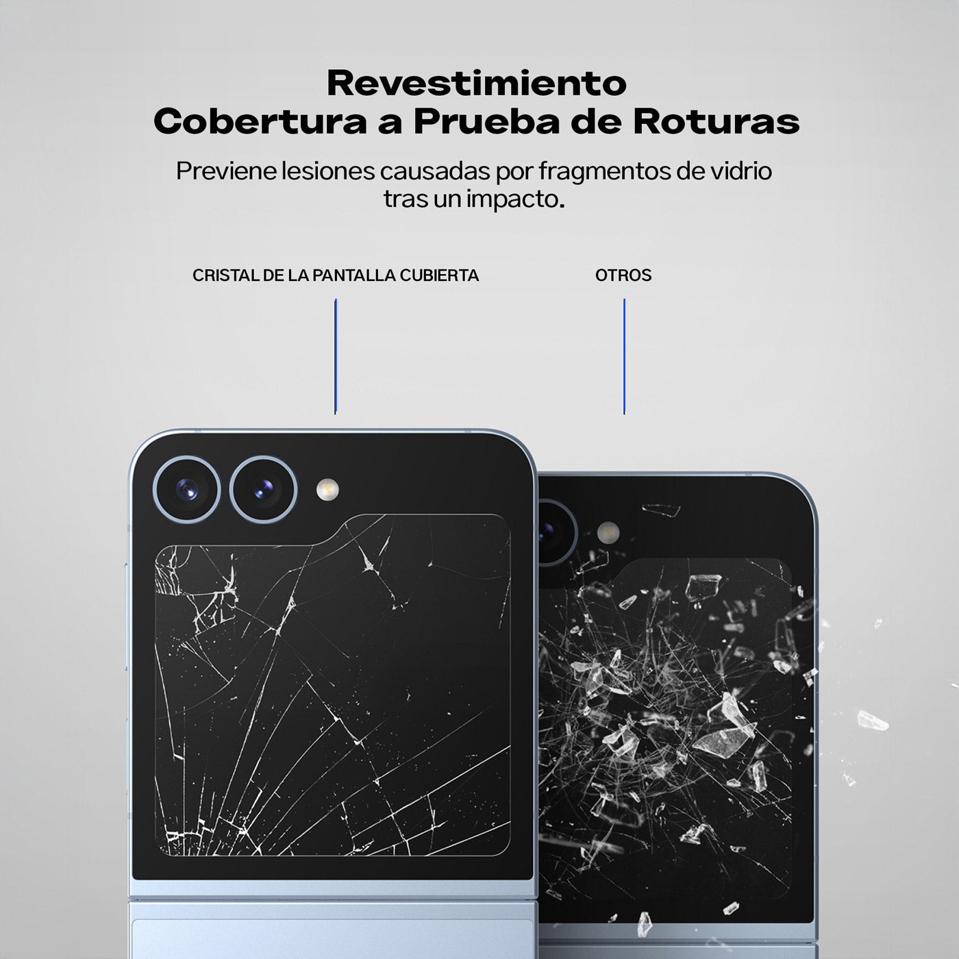 Vidrio Display Ringke Galaxy Z Flip6 / Z Flip 5 (Contiene 2 Unidades)