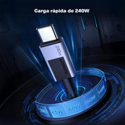 Cable Ugreen Carga Rápida 1m 240w Usb-c A Usb-c (45067)