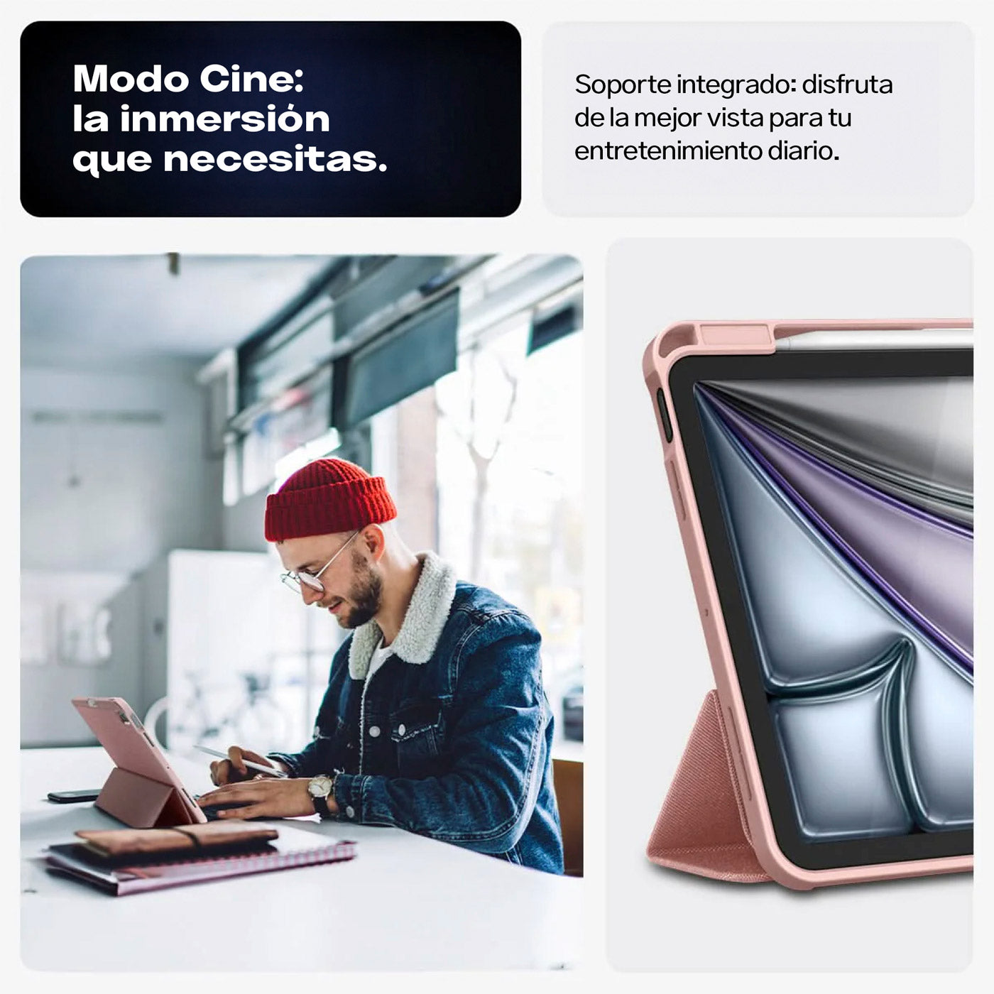 Case Spigen Urban Fit Smart iPad Air 11" M3 (2025) / M2 (2024) / 10.9" (5th y 4th gen)
