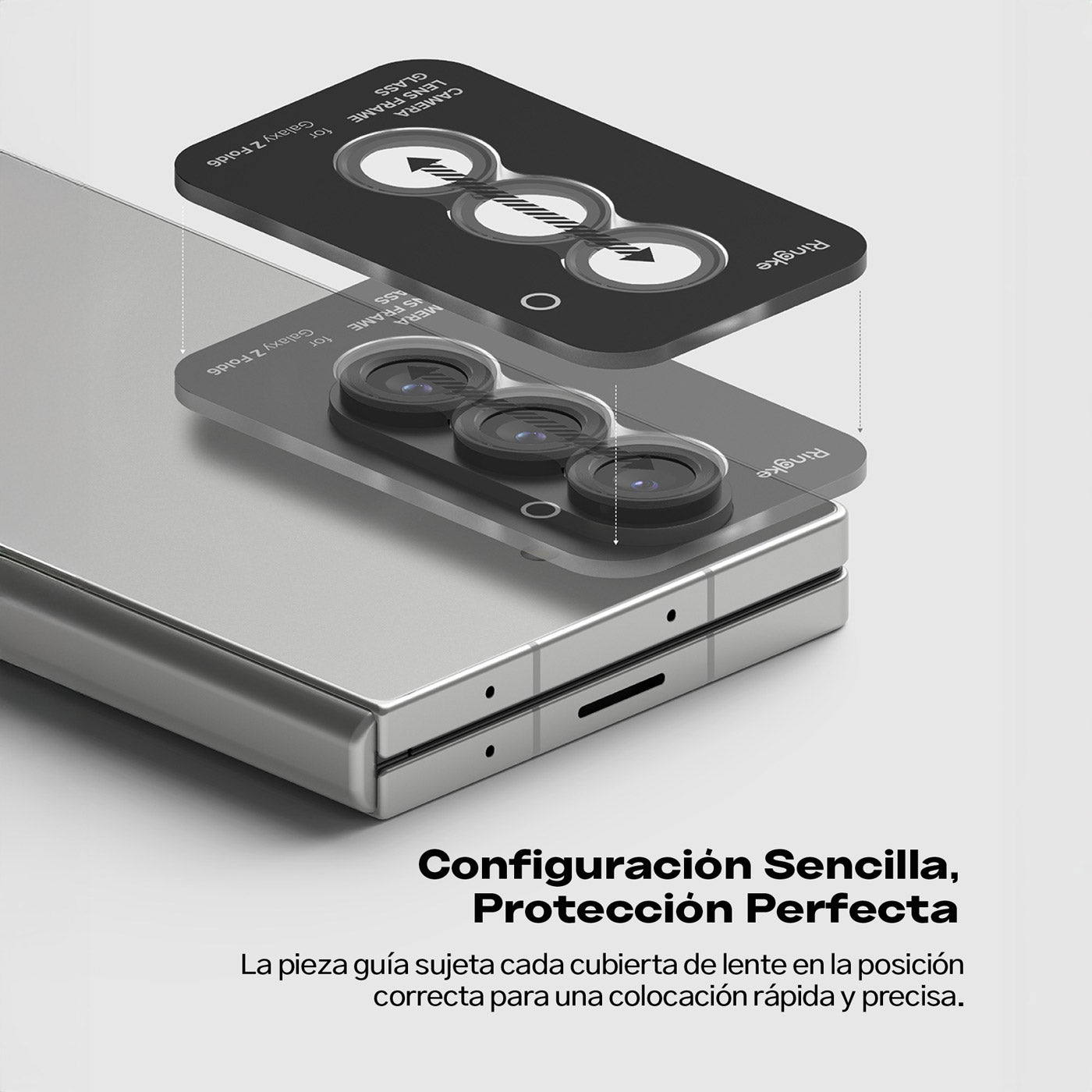 Protector de Cámara Ringke Lens Frame Galaxy Z Fold6 (Contiene 2 Unidades)