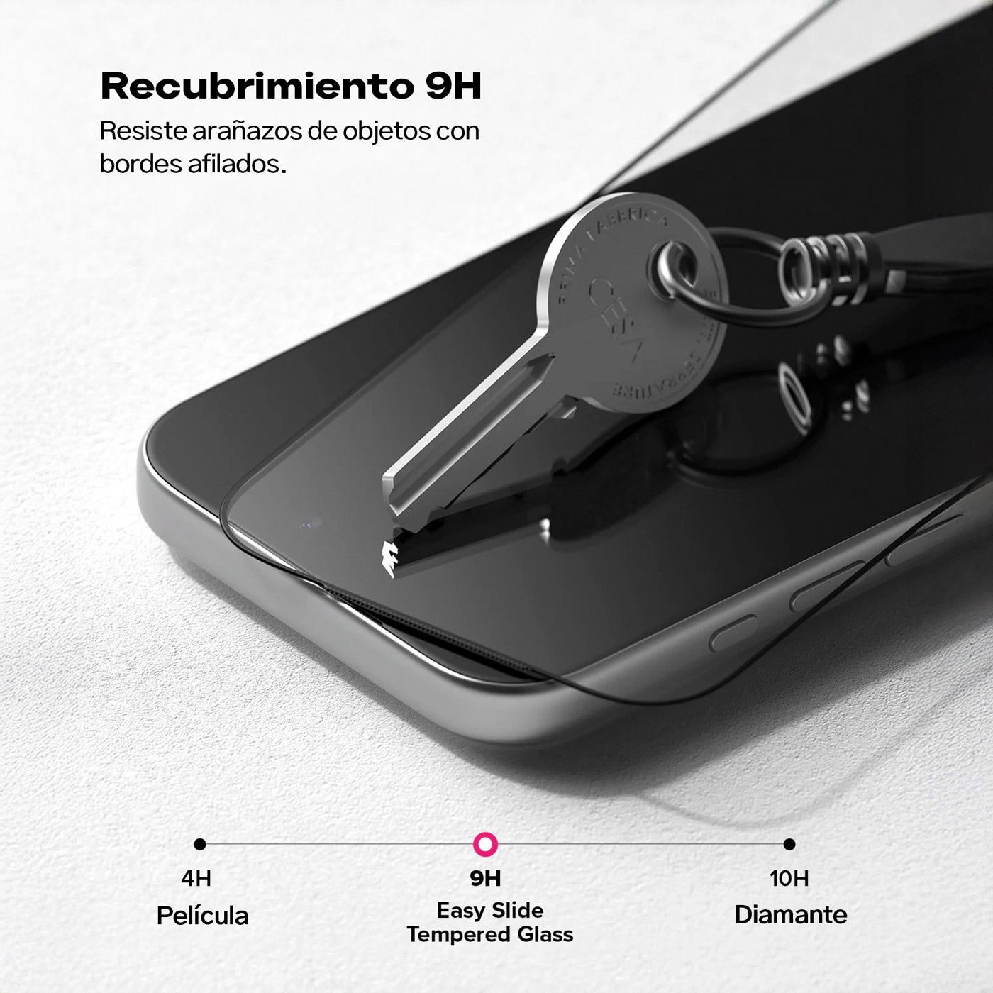 Protector de Pantalla Vidrio Ringke Easy Slide iPhone 17 Pro Max (Instalador) 2 UND