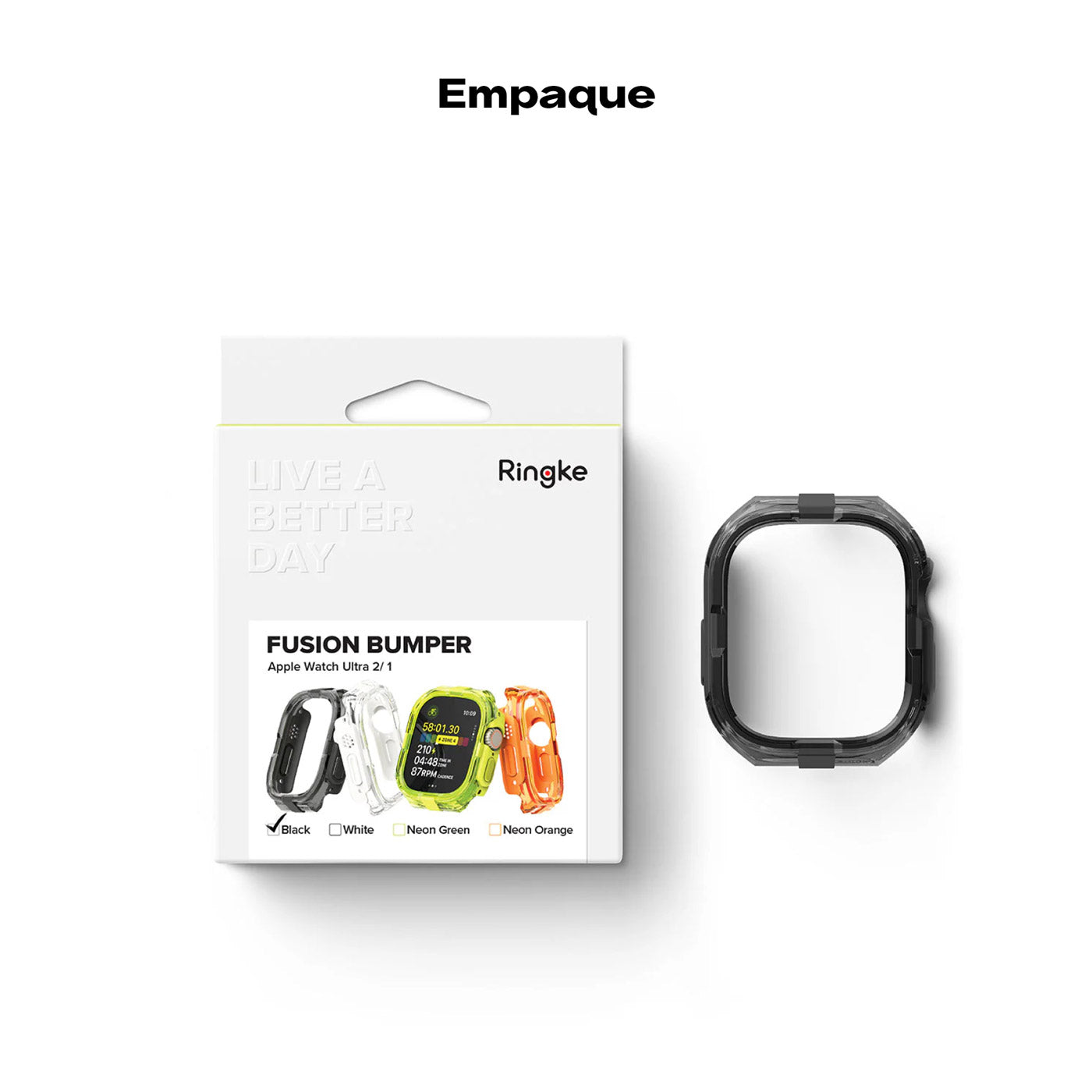 Case Ringke Fusion Bumper Apple Watch Ultra 49MM Serie 1/2/3
