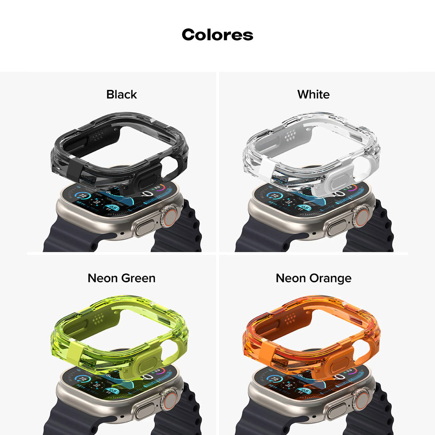 Case Ringke Fusion Bumper Apple Watch Ultra 49MM Serie 1/2/3