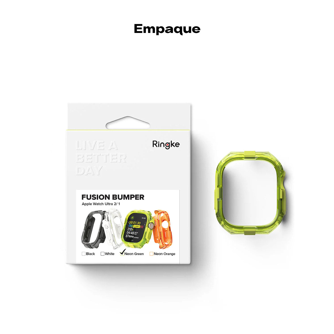 Case Ringke Fusion Bumper Apple Watch Ultra 49MM Serie 1/2/3