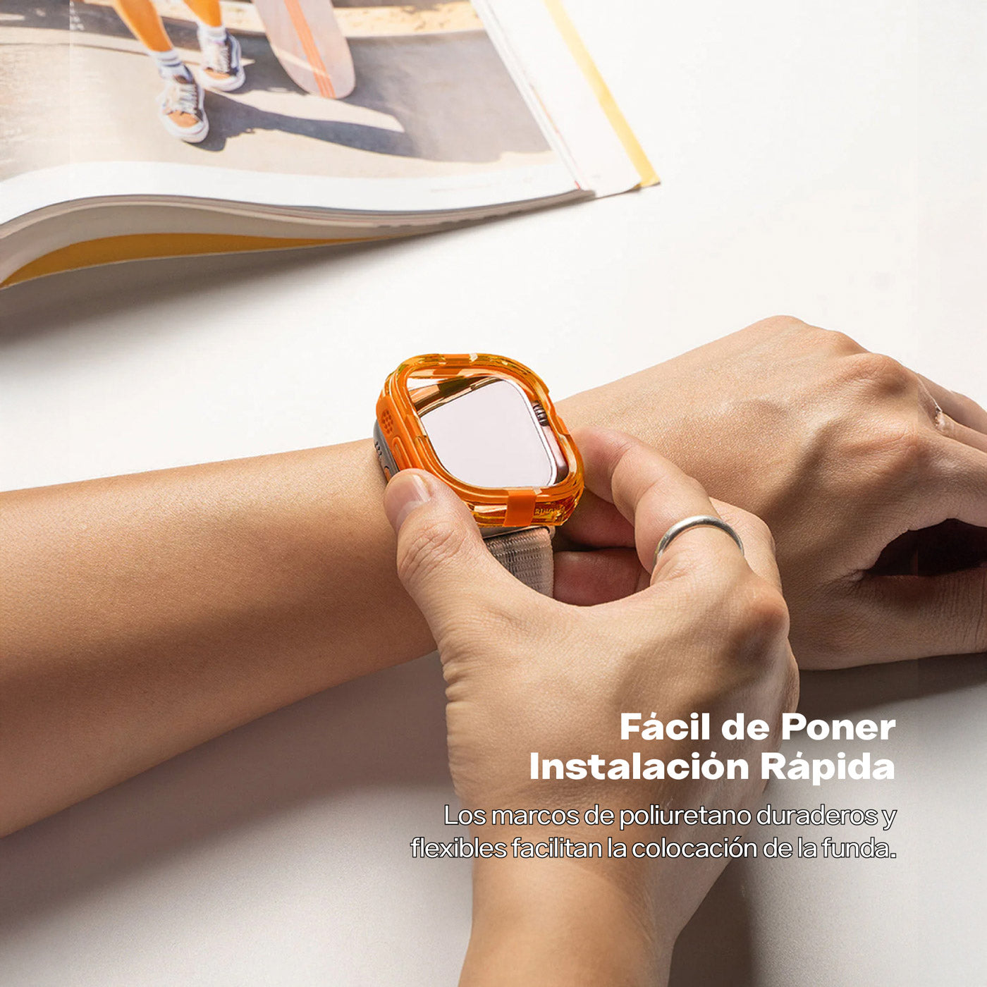 Case Ringke Fusion Bumper Apple Watch Ultra 49MM Serie 1/2/3