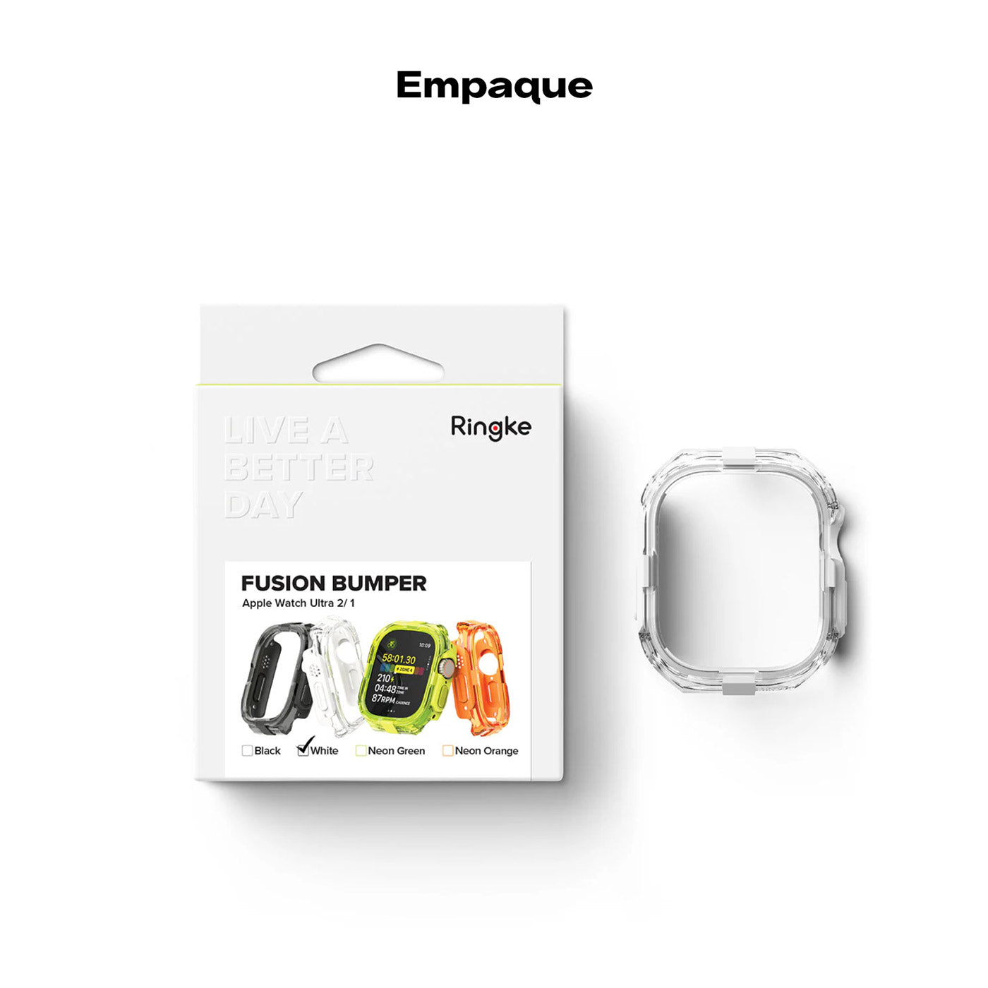 Case Ringke Fusion Bumper Apple Watch Ultra 49MM Serie 1/2/3