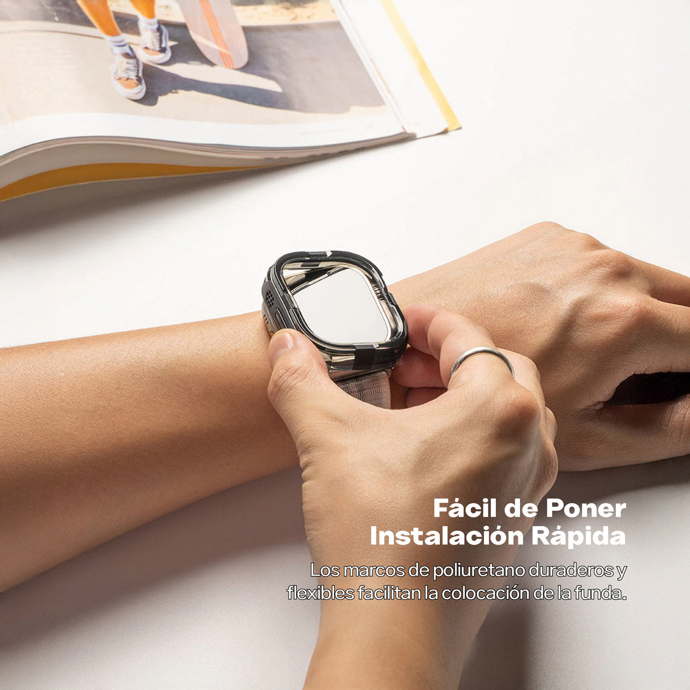 Case Ringke Fusion Bumper Apple Watch Ultra 49MM Serie 1/2/3