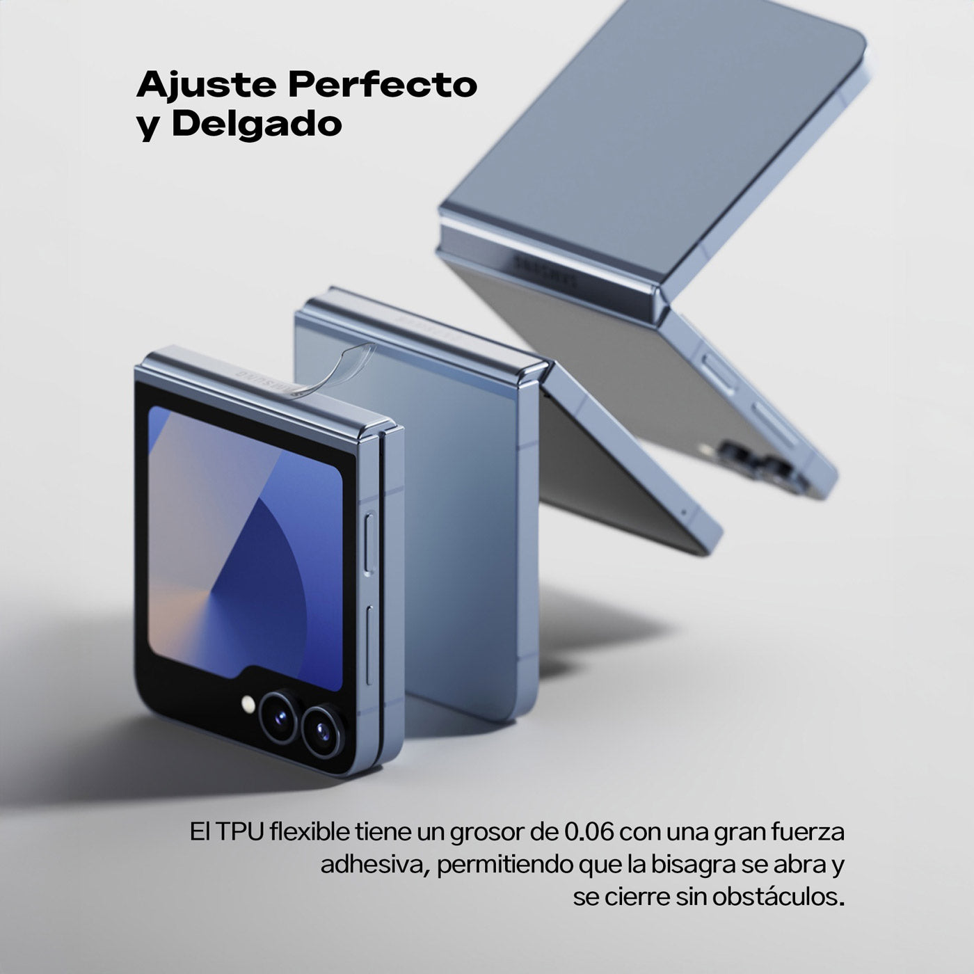 Pack Protector de pantalla Ringke 3 en 1 Galaxy Z Flip6